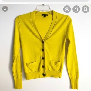 J.Crew merino wool V-neck cardigan extra small